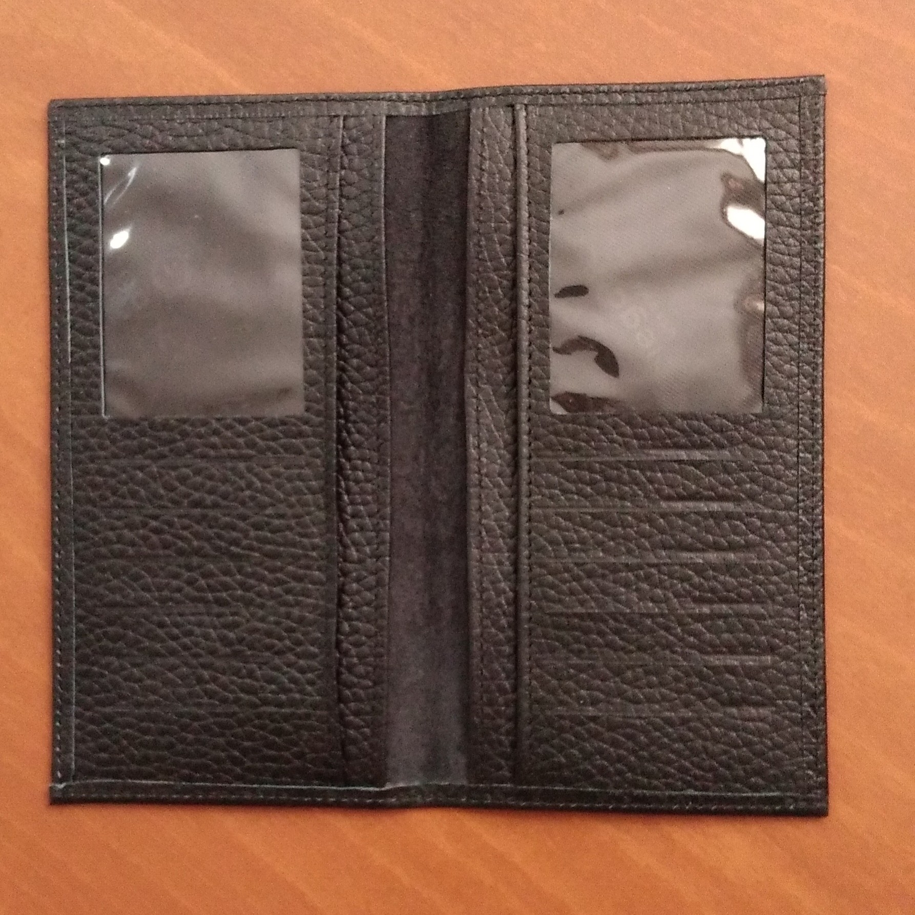 کیف پول چرم دو لت