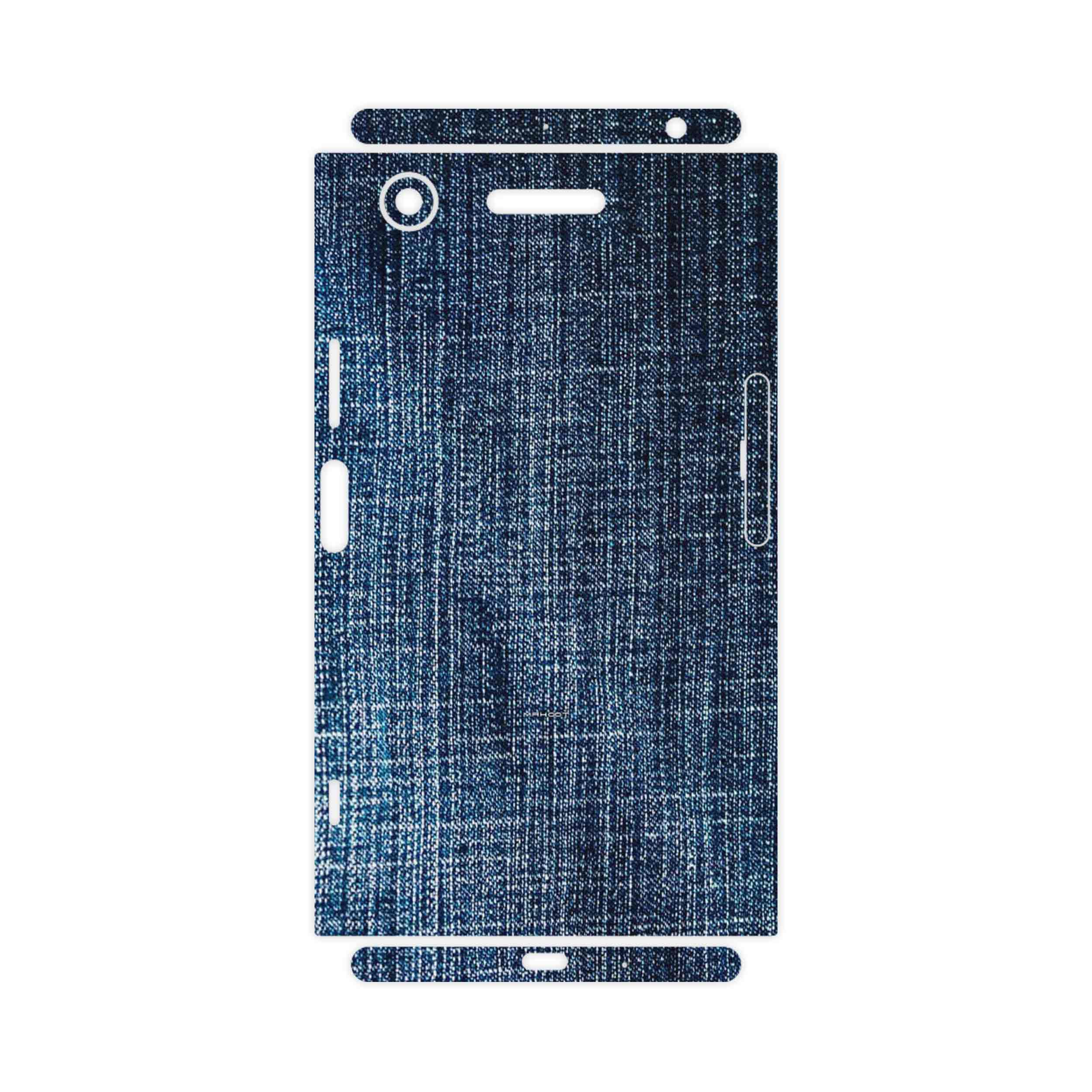برچسب پوششی ماهوت مدل Fabric Texture 3-FullSkin مناسب برای گوشی موبایل سونی Xperia XZ1