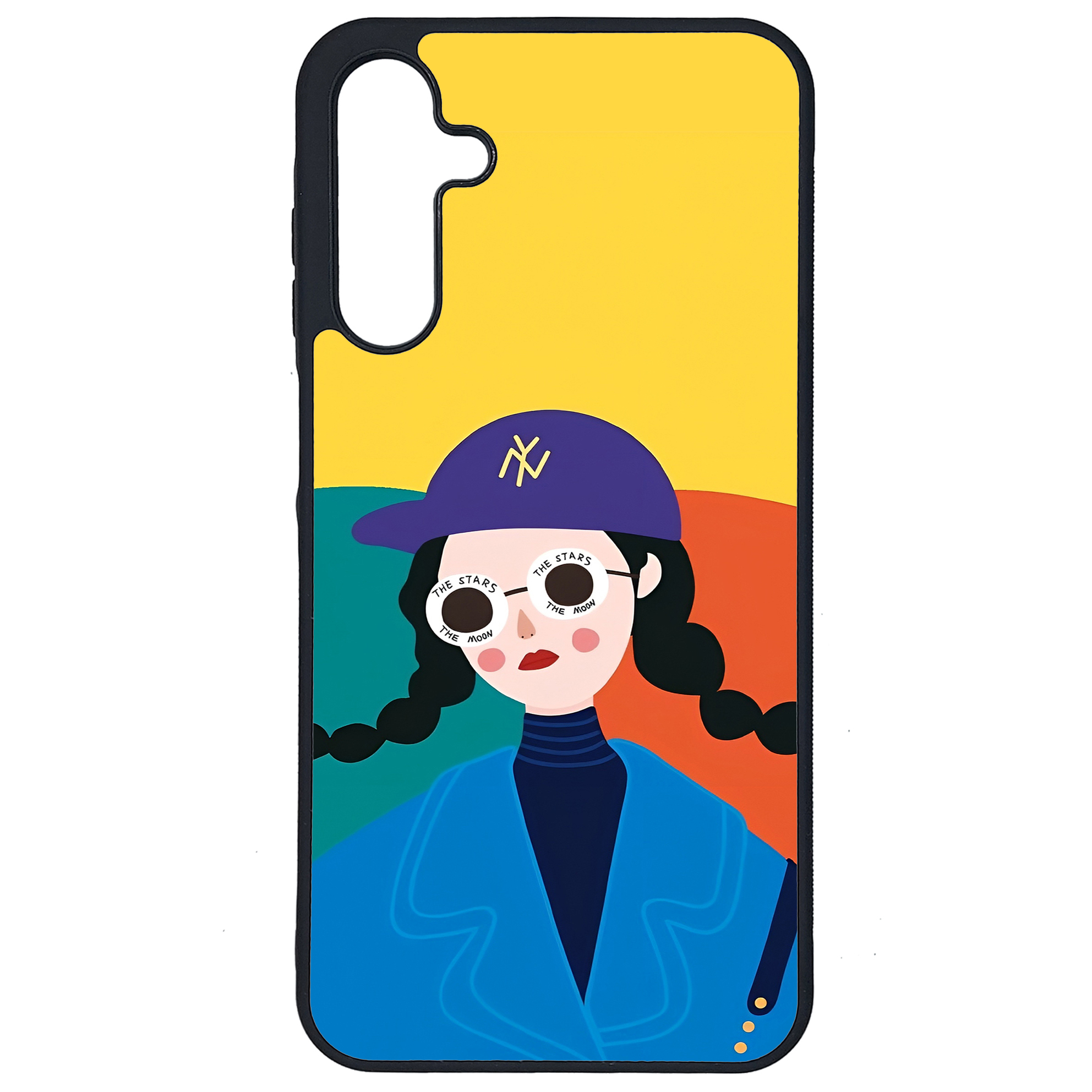 کاور طرح دختر کد G-080 مناسب برای گوشی موبایل سامسونگ Galaxy A15 4G / A15 5G | دیجی قاب دونی