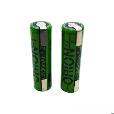 باتری قلمی قابل شارژ اوریون مدل AA 2200mAh بسته دو عددی