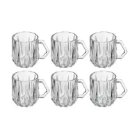 نیم لیوان ساکورا مدل مودنا کد SK18600602W بسته 6 عددی 