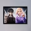 تابلو مدل ونزدی آدامز Wednesday Addams کد LAG1066