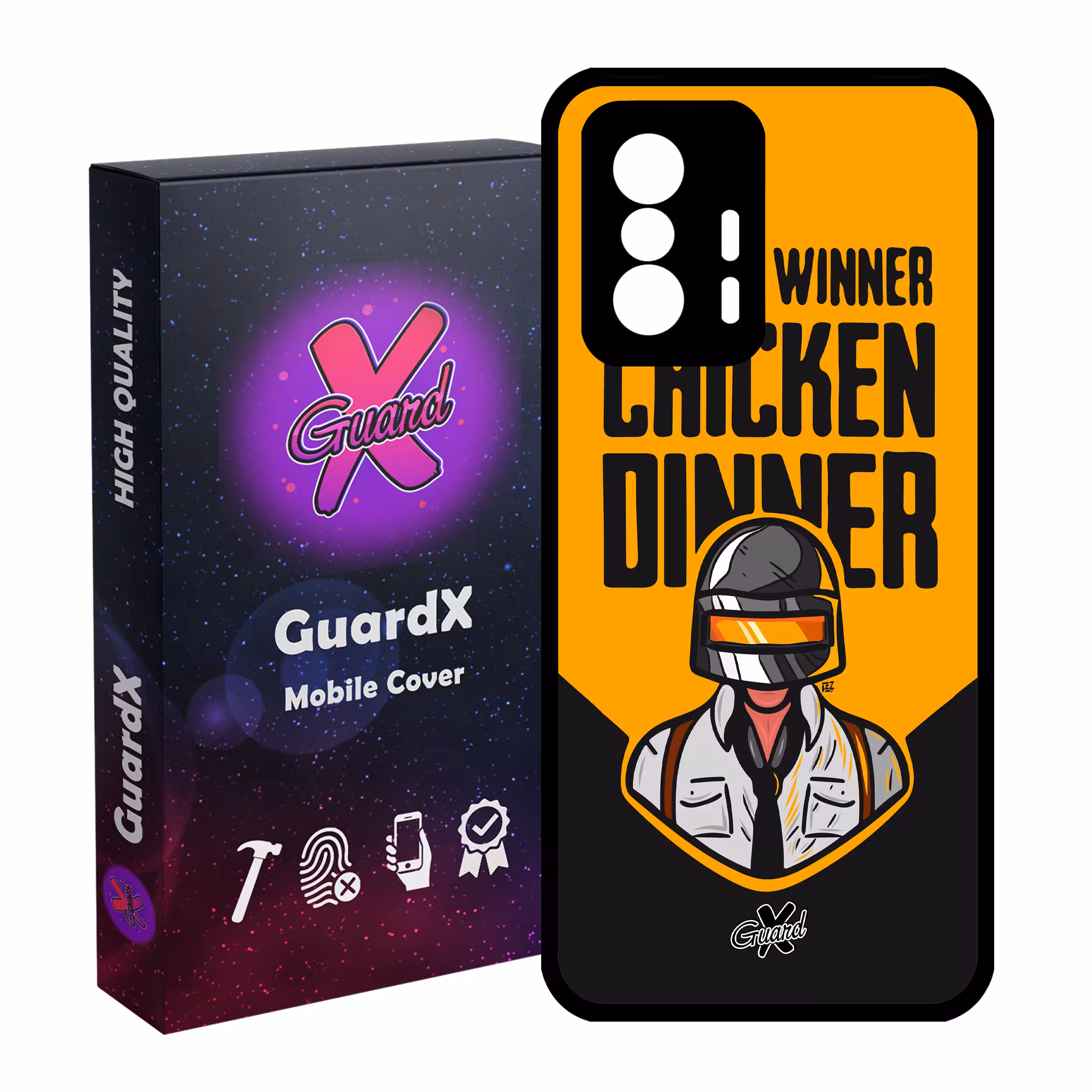 کاور گارد ایکس طرح Pubg مدل Glass10182 مناسب برای گوشی موبایل شیائومی 11T Pro / 11T