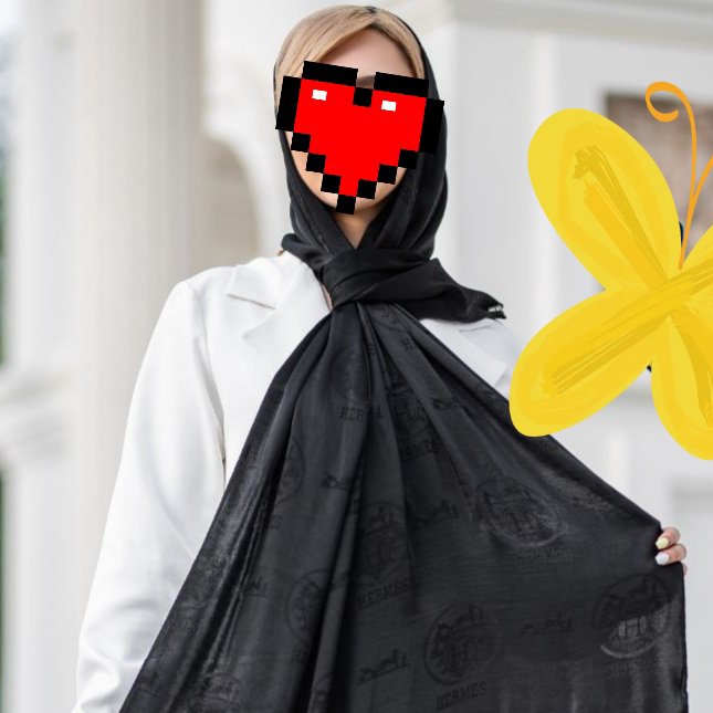 شال نخی ژاکارد