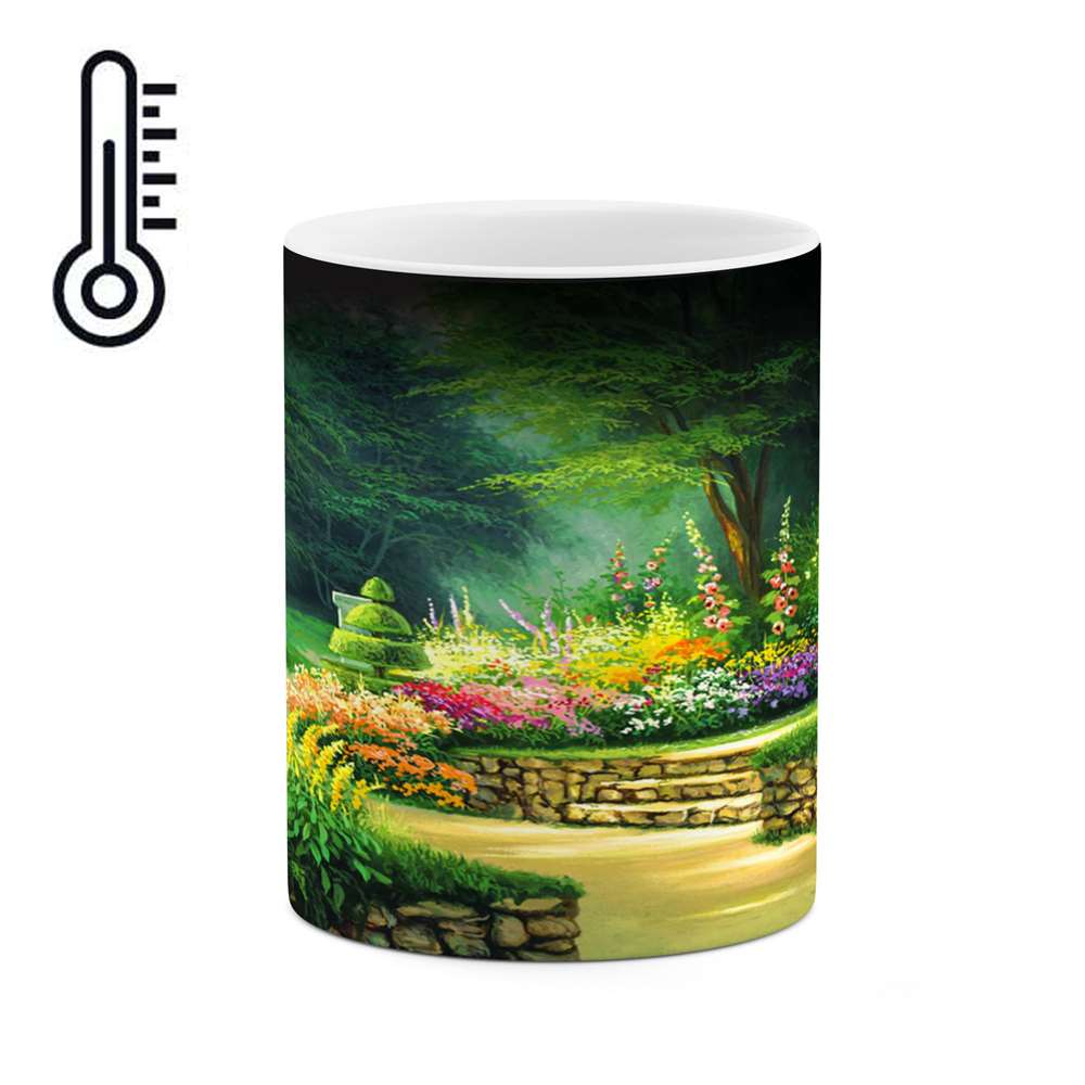 ماگ حرارتی کاکتی طرح نقاشی مدل mgh13854