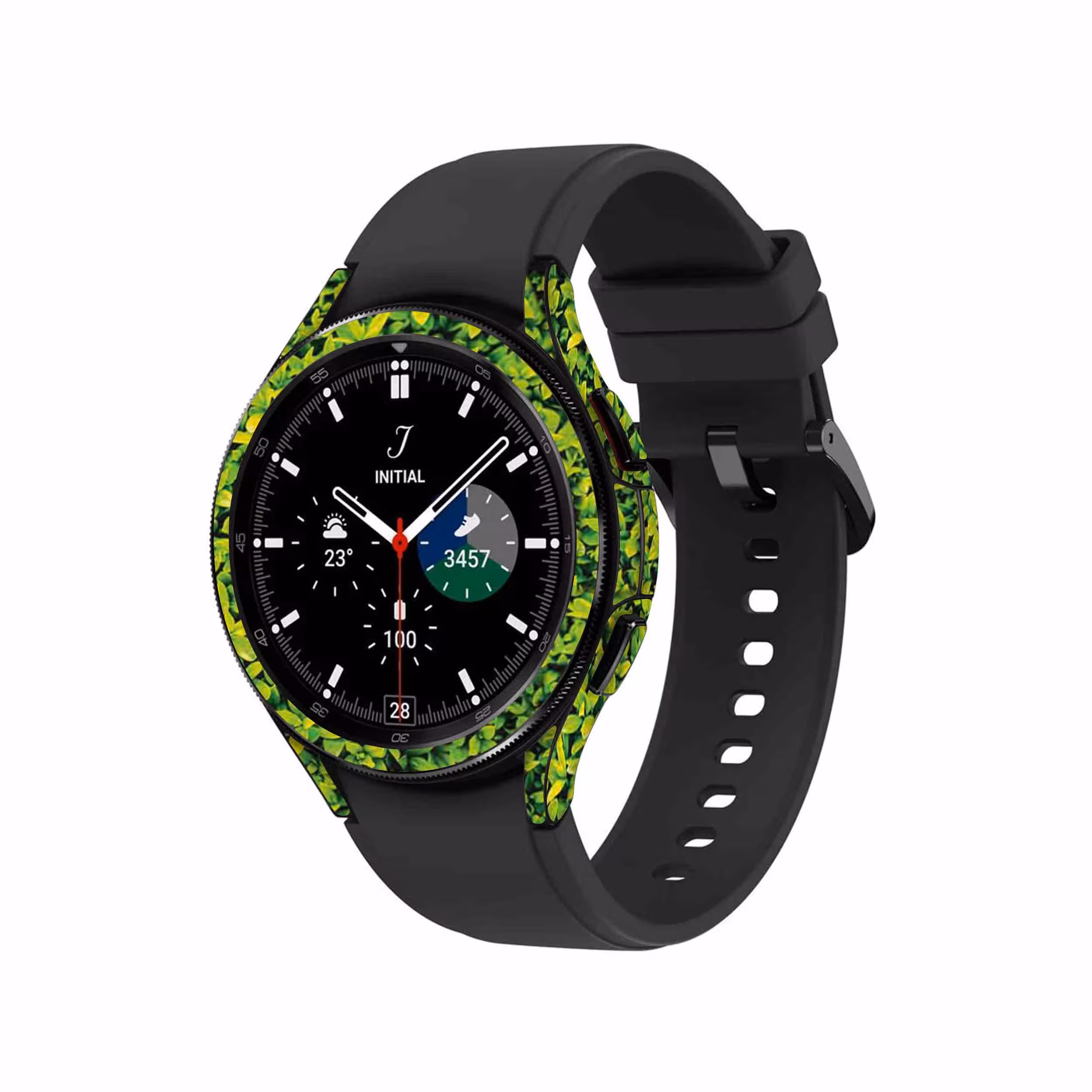 برچسب ماهوت طرح Leafs مناسب برای ساعت هوشمند سامسونگ Watch4 Classic 46mm