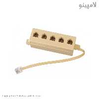 تبدیل سوکت خط تلفن 1 به 5