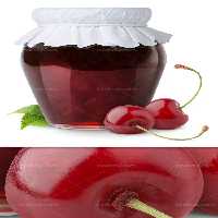 عکس با کیفیت مربای گیلاس | گرافیک با طعم تربچه