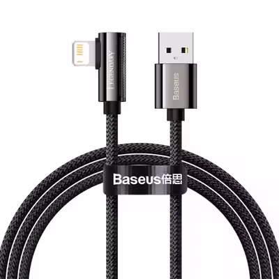 کابل تبدیل USB به لایتنینگ باسئوس مدل CALCS-01 طول 1 متر