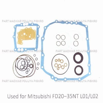 کیت واشر کامل گیربکس لیفتراک میتسوبیشی مدل Mitsubishi FD20~35NT L01/L02