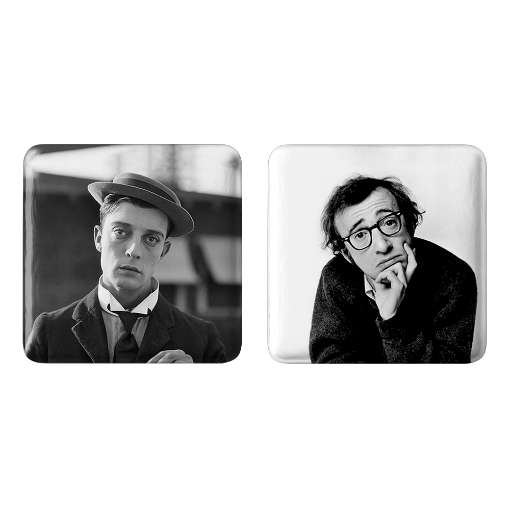 پیکسل خندالو مدل باستر کیتون و وودی آلن کد 1005410056 مجموعه 2 عددی