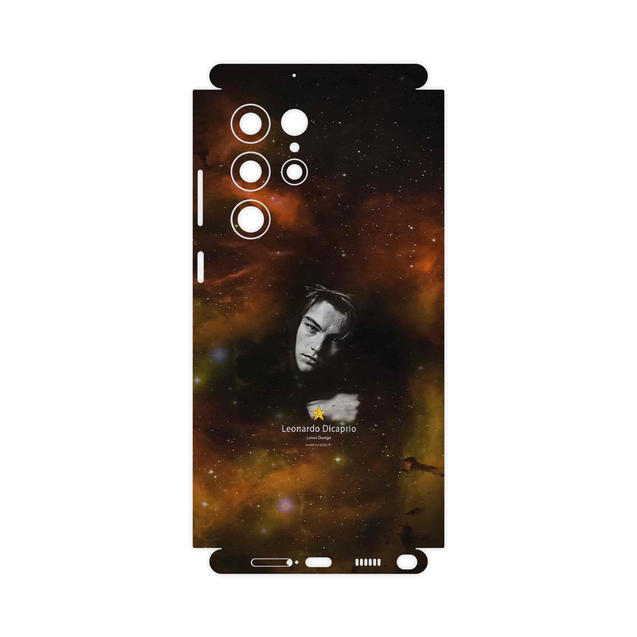 برچسب پوششی ماهوت مدل Leonardo Dicaprio-FullSkin مناسب برای گوشی موبایل سامسونگ Galaxy S22 Ultra 5G