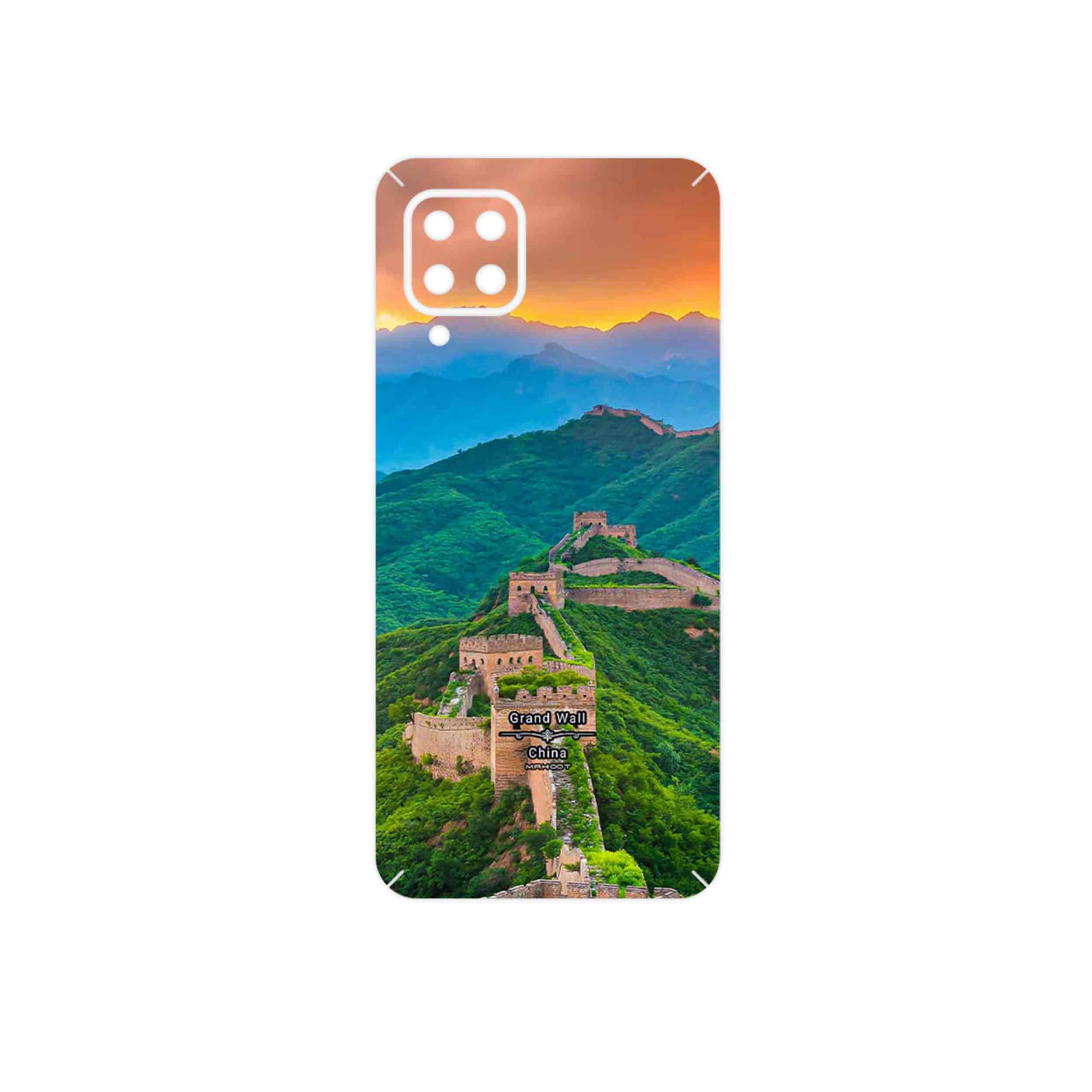 برچسب پوششی ماهوت مدل China Grand Wall مناسب برای گوشی موبایل سامسونگ Galaxy F22