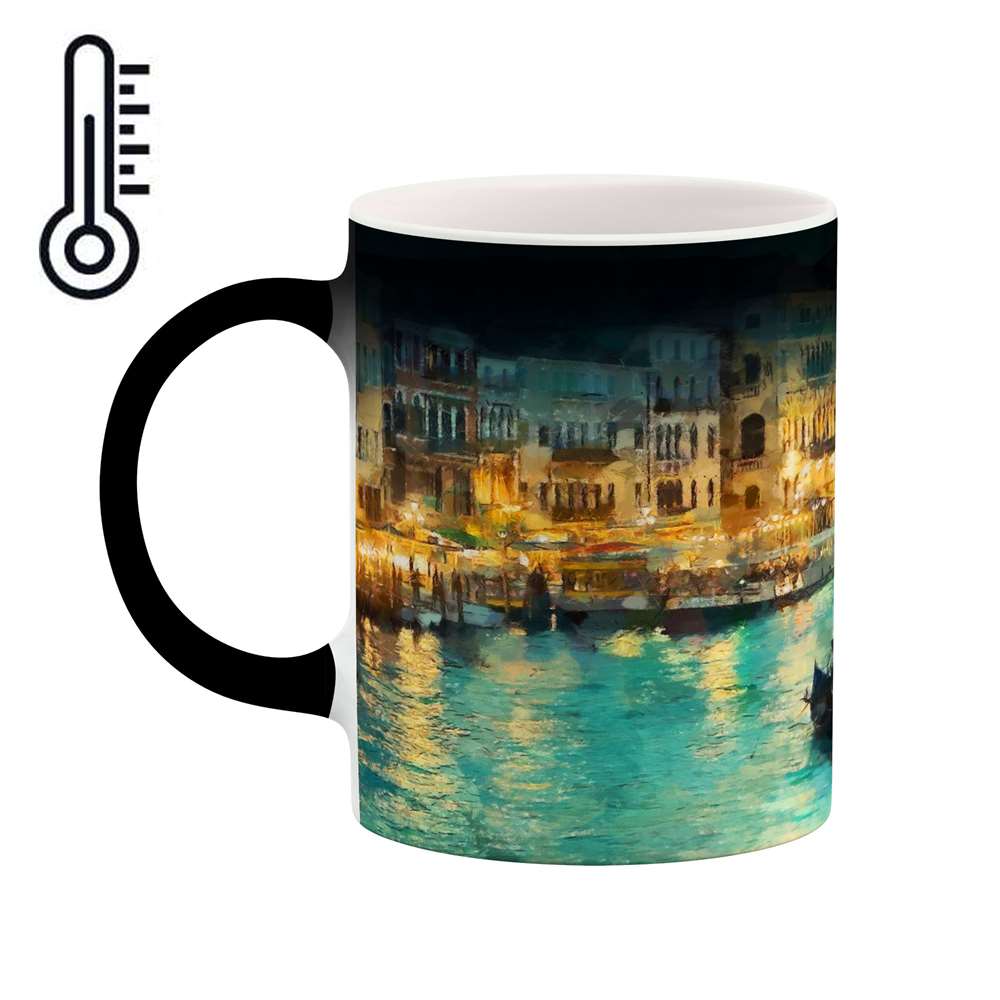 ماگ حرارتی کاکتی طرح شهر مدل mgh15578