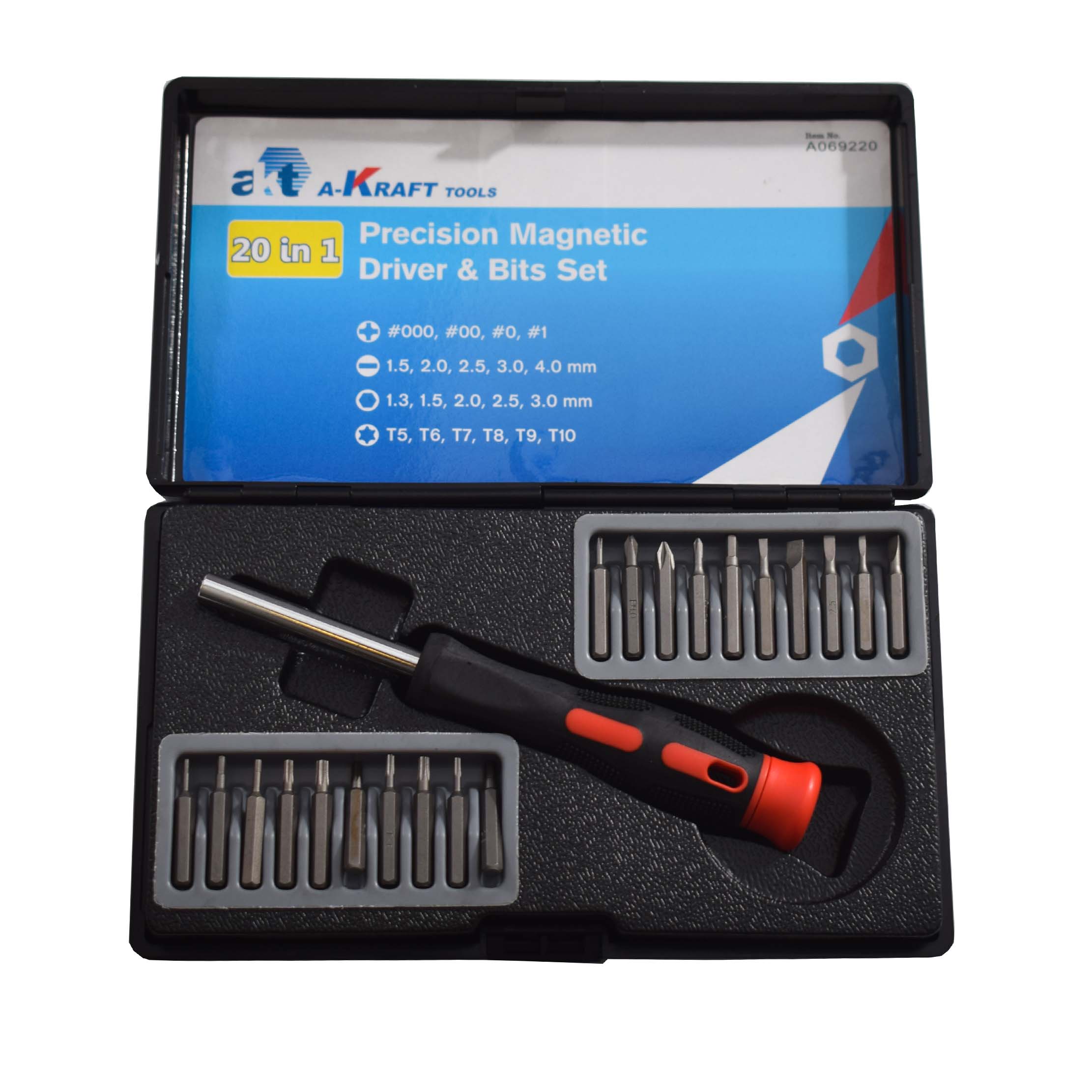پیچ گوشتی آ-کرافت مدل A069220 مجموعه 21 عددی