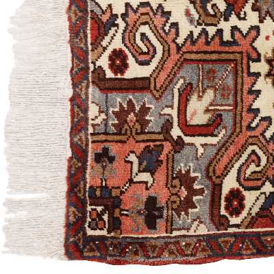 فرش قدیمی دستباف ذرع و نیم سی پرشیا کد 156042