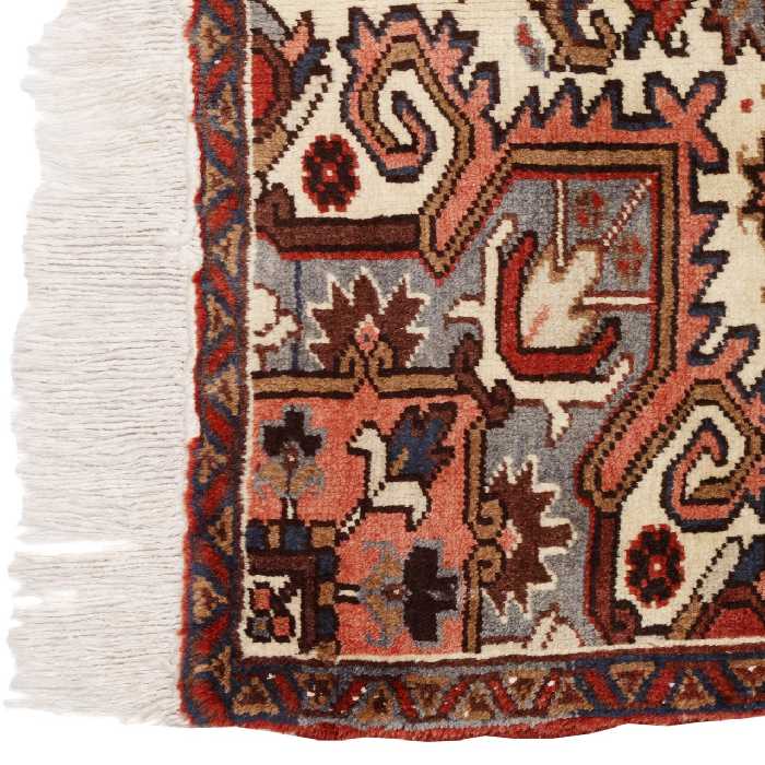 فرش قدیمی دستباف ذرع و نیم سی پرشیا کد 156042