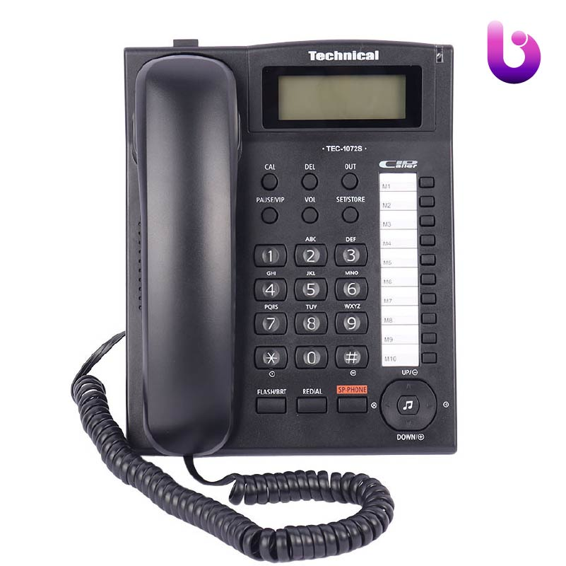 تلفن رومیزی تکنیکال Technical TEC-1072S