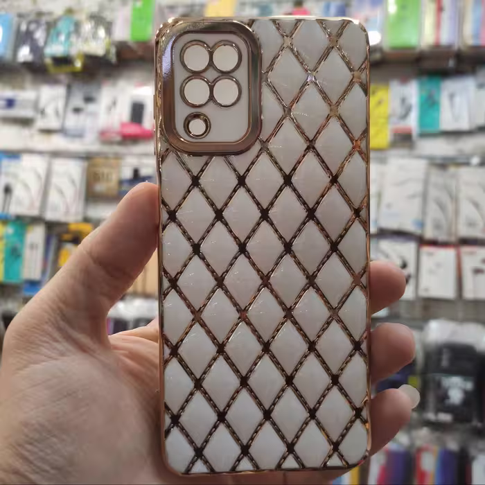 گارد My Case New لاکچری سامسونگ A12 رنگ سفید