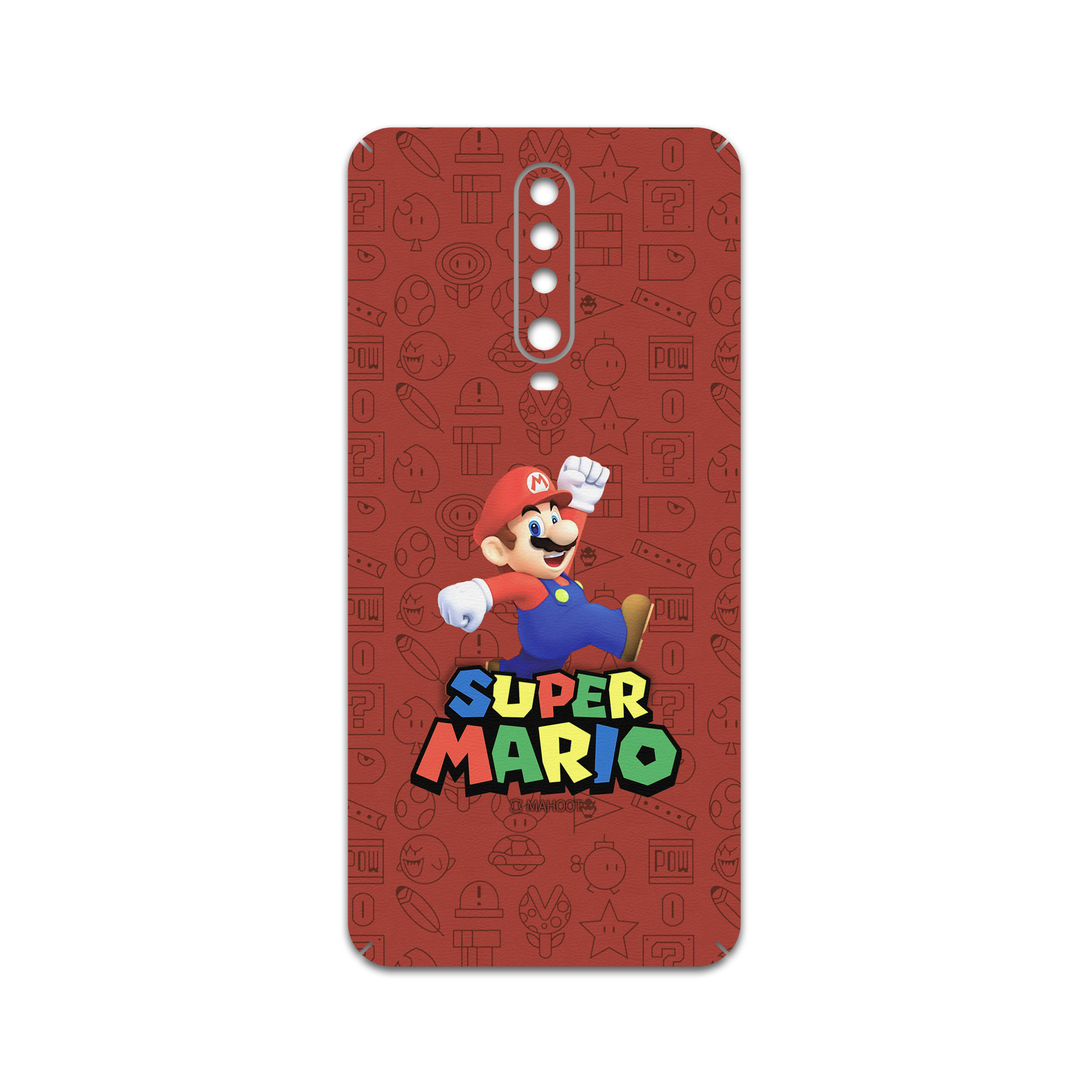 برچسب پوششی ماهوت مدل Super-Mario-Game مناسب برای گوشی موبایل شیائومی Redmi K30