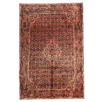 فرش دستبافت هفت متری مدل حسین آباد کد 39.102