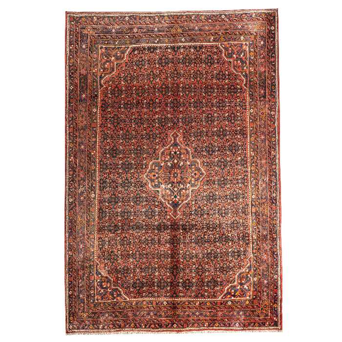 فرش دستبافت هفت متری مدل حسین آباد کد 39.102