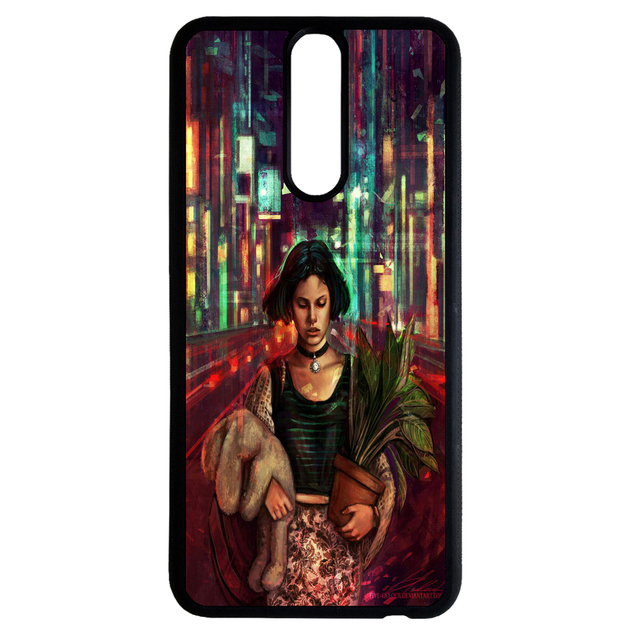 کاور طرح دخترانه کد 9764 مناسب برای گوشی موبایل هوآوی mate 10 lite