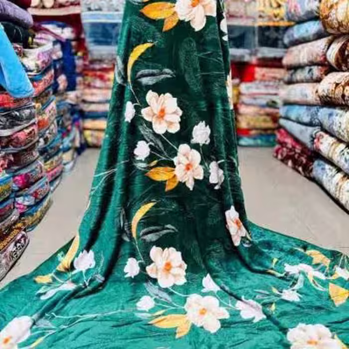 پتو دو نفره گلدار ژله ای