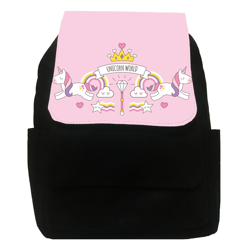 کوله پشتی طرح یونیکورن کد pu13