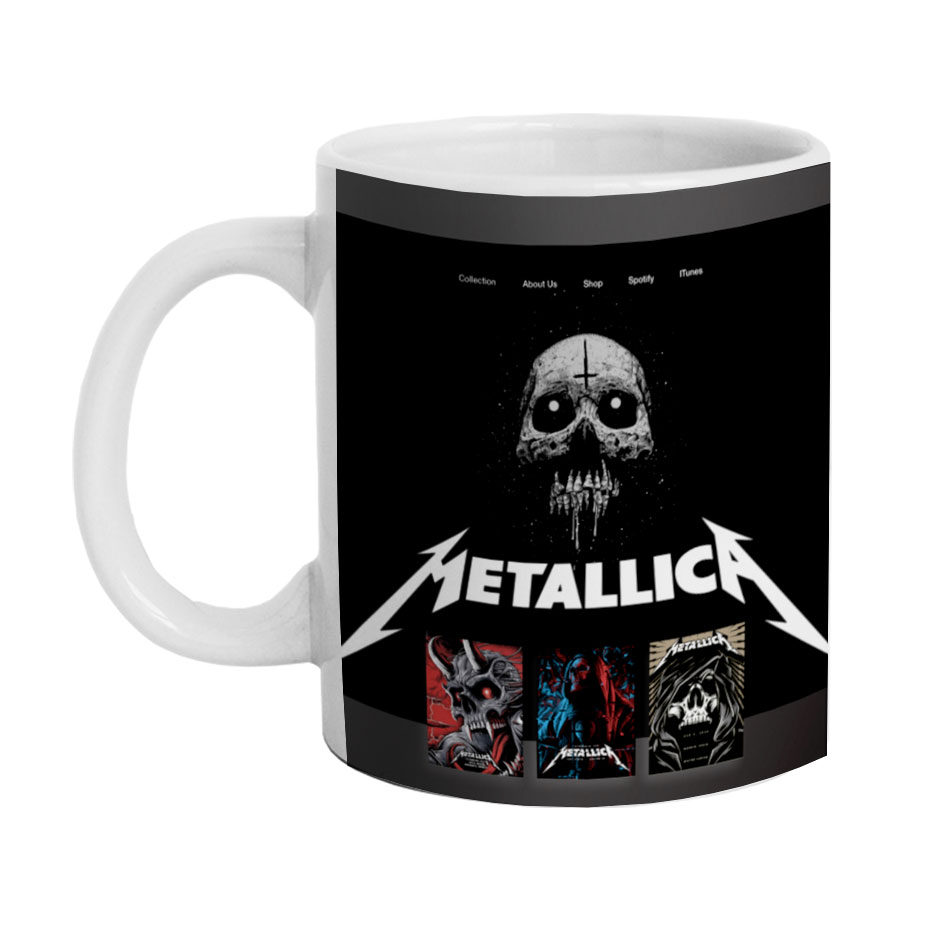 ماگ دارلی طرح متالیکا مدل M1217