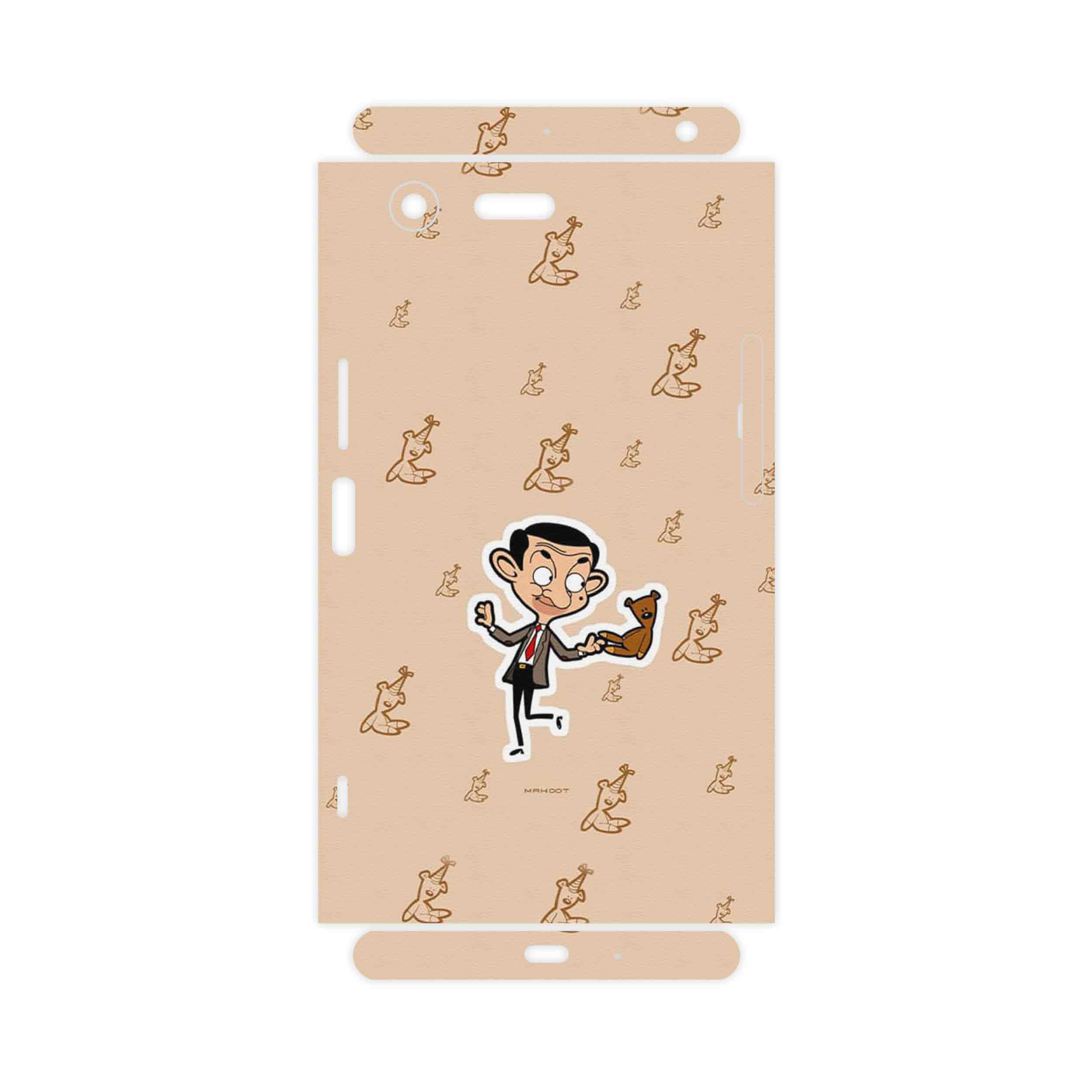 برچسب پوششی ماهوت مدل Mr.Bean-FullSkin مناسب برای گوشی موبایل سونی Xperia XZ Premium