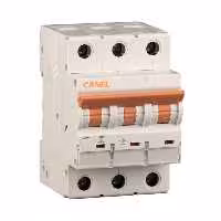 کلید مینیاتوری 20 آمپر سه پل AC کانل کد B20-6KA-3P