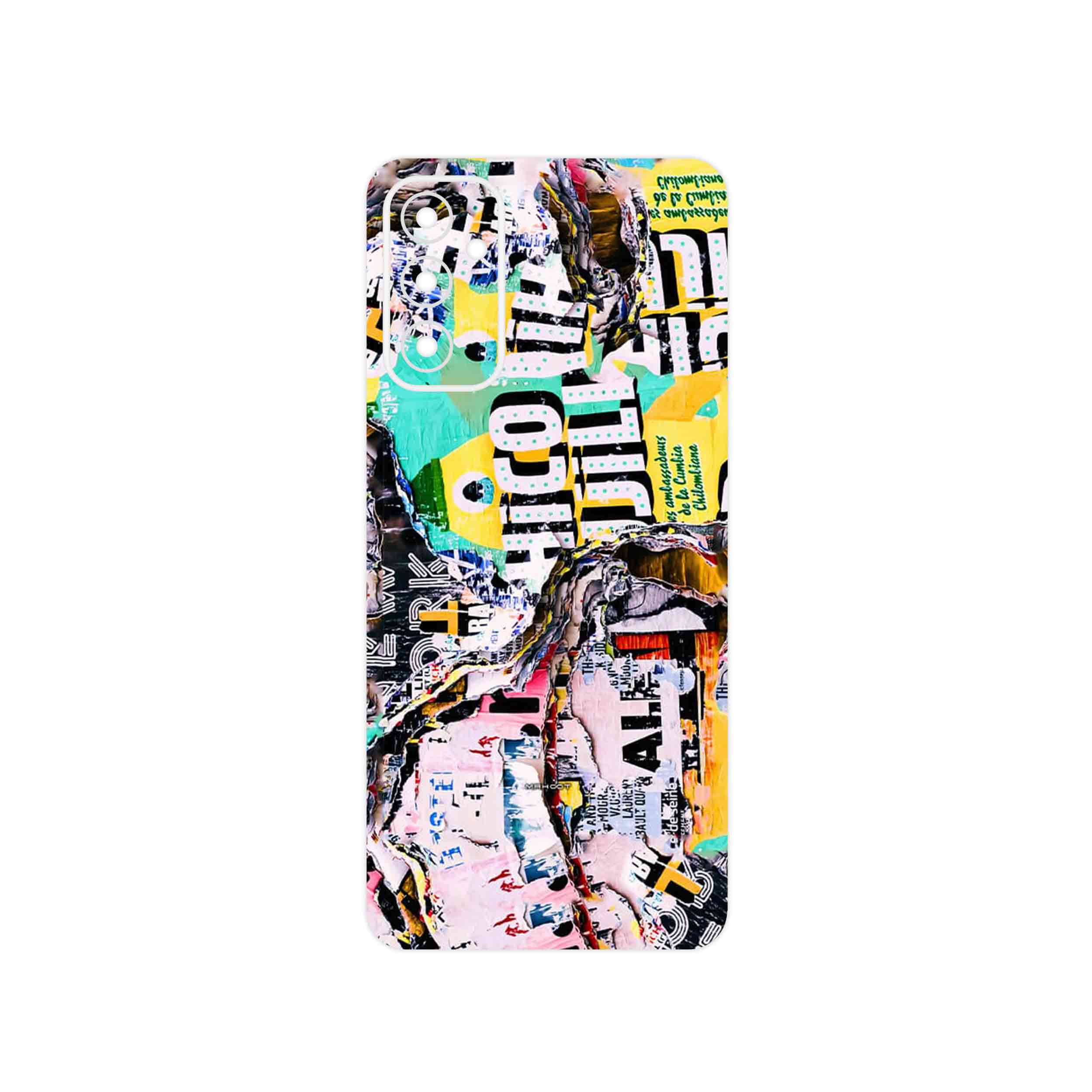 برچسب پوششی ماهوت مدل Collage of Teared Paper مناسب برای گوشی موبایل سامسونگ Galaxy M23