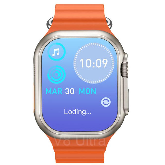 ساعت هوشمند مدل V8 Ultra  رنگ مشکی