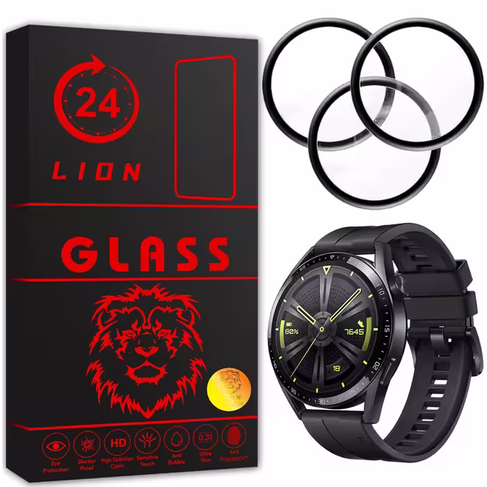 محافظ صفحه نمایش لاین مدل RT007 مناسب برای ساعت هوشمند هوآوی Watch GT3 46mm بسته سه عددی | کالا برتری
