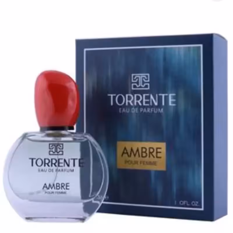 ادکلن جیبی  برند تورنته رایحه Amberپخش بو بالا ماندگاری 72ساعت رایحه اسپرت و تلخ