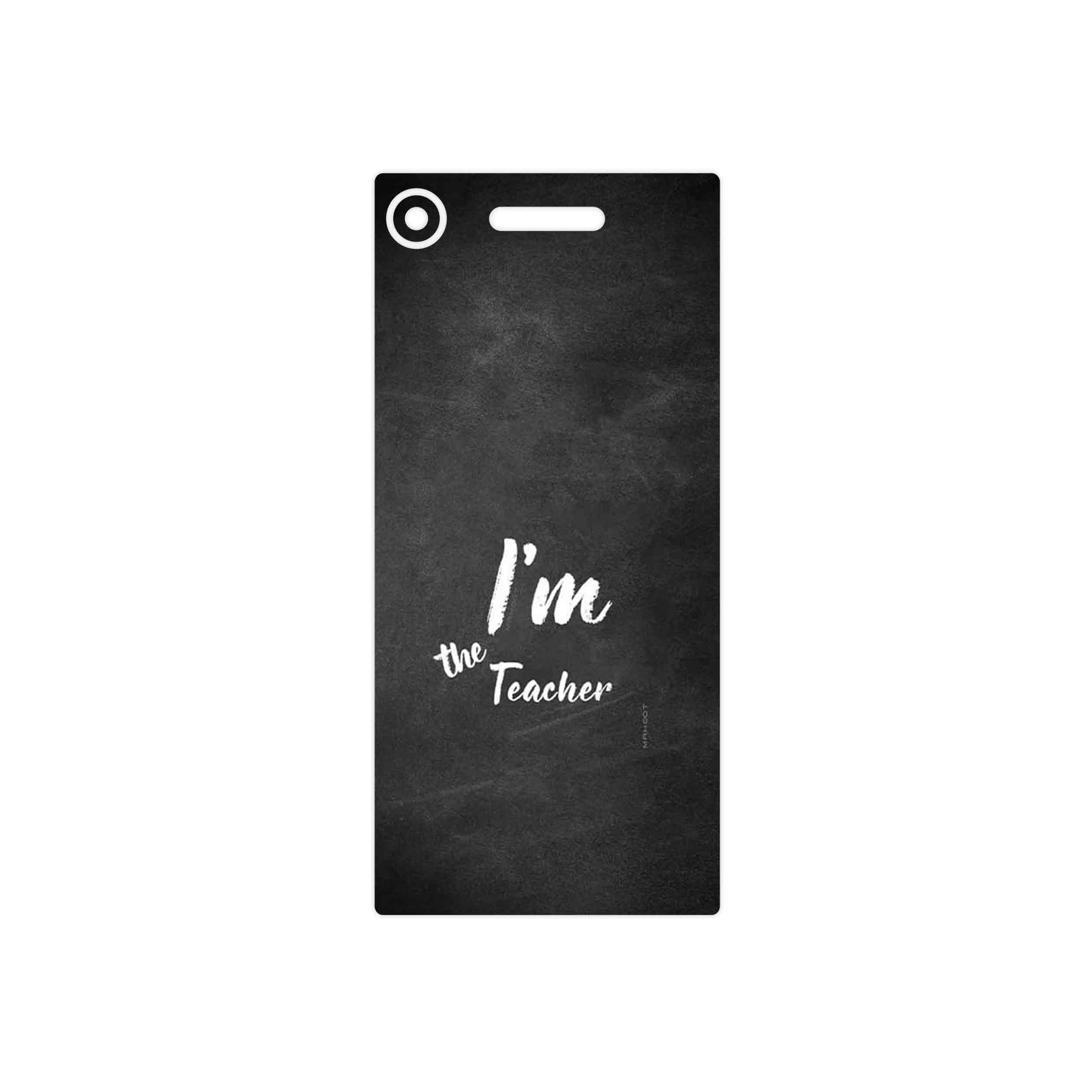 برچسب پوششی ماهوت مدل Teacher مناسب برای گوشی موبایل سونی Xperia XZ1