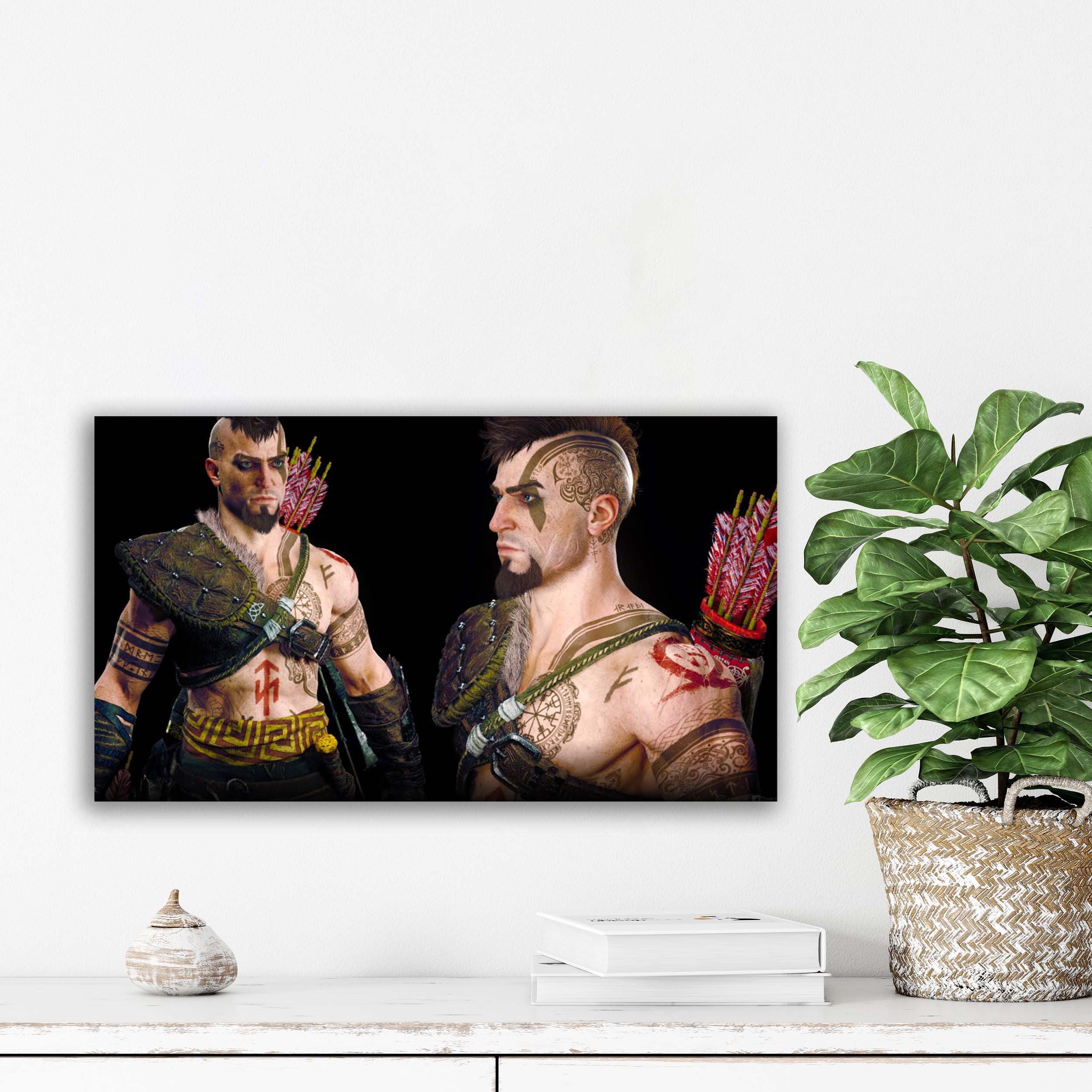 تابلو شاسی آتریسا مدل گاد آف وار god of war