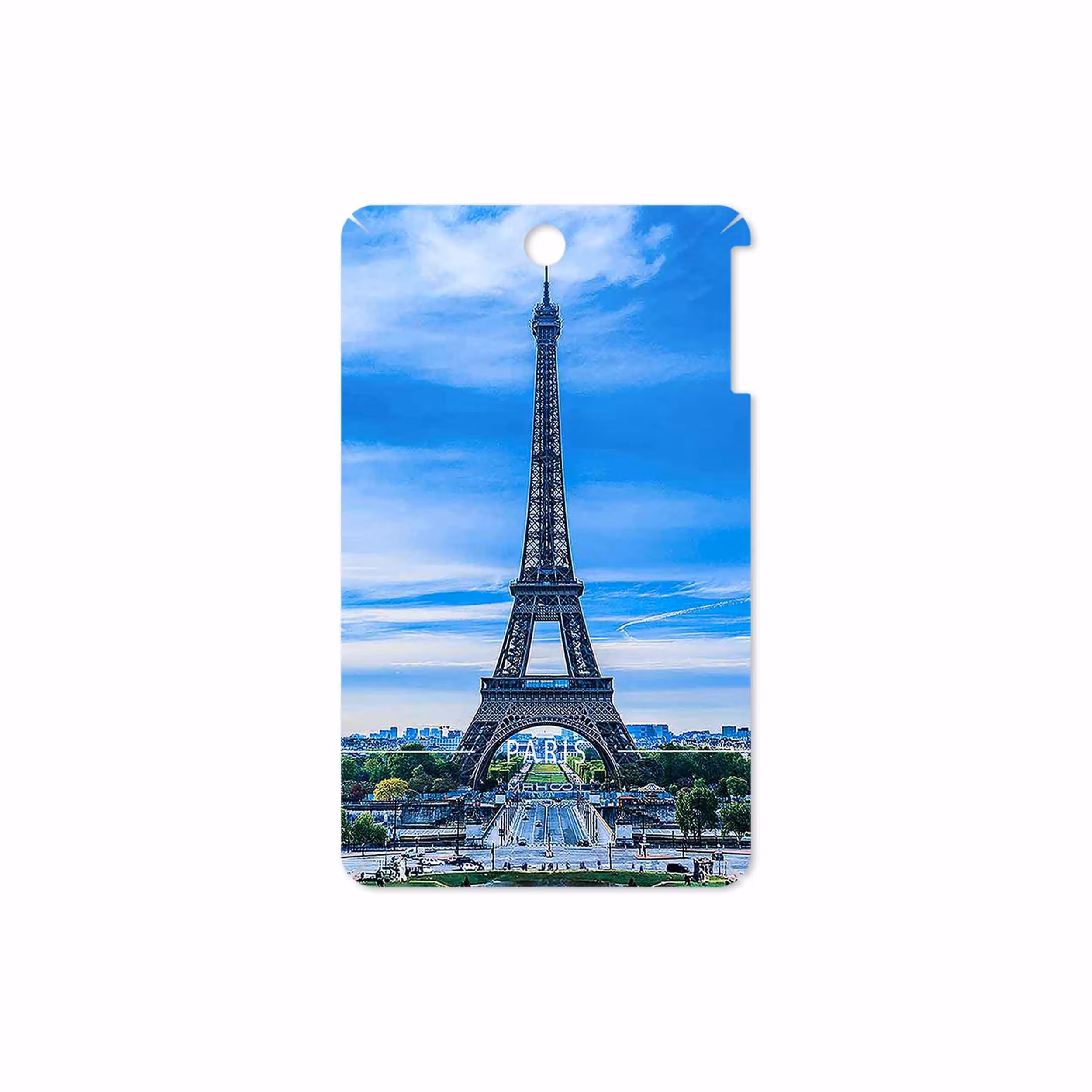 برچسب پوششی ماهوت مدل Paris City مناسب برای تبلت لنوو A7-50 A3500 2014