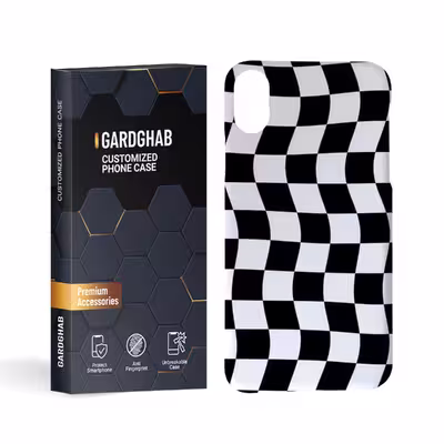 کاور گارد قاب مدل ساده مناسب برای گوشی موبایل اپل iphone x xs