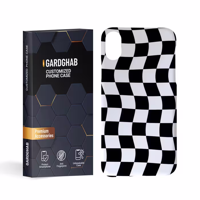 کاور گارد قاب مدل ساده مناسب برای گوشی موبایل اپل iphone x xs