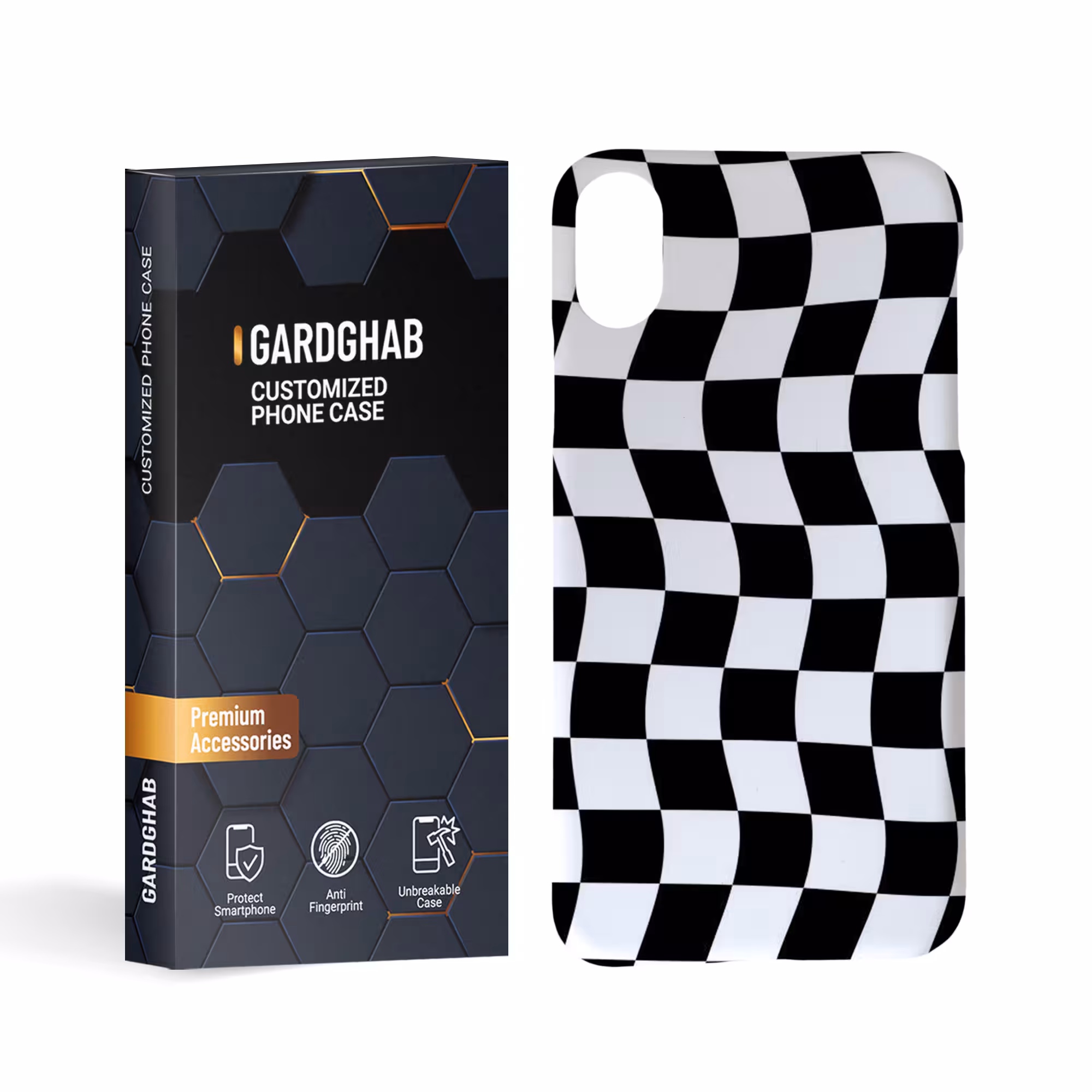 کاور گارد قاب مدل ساده مناسب برای گوشی موبایل اپل iphone x xs