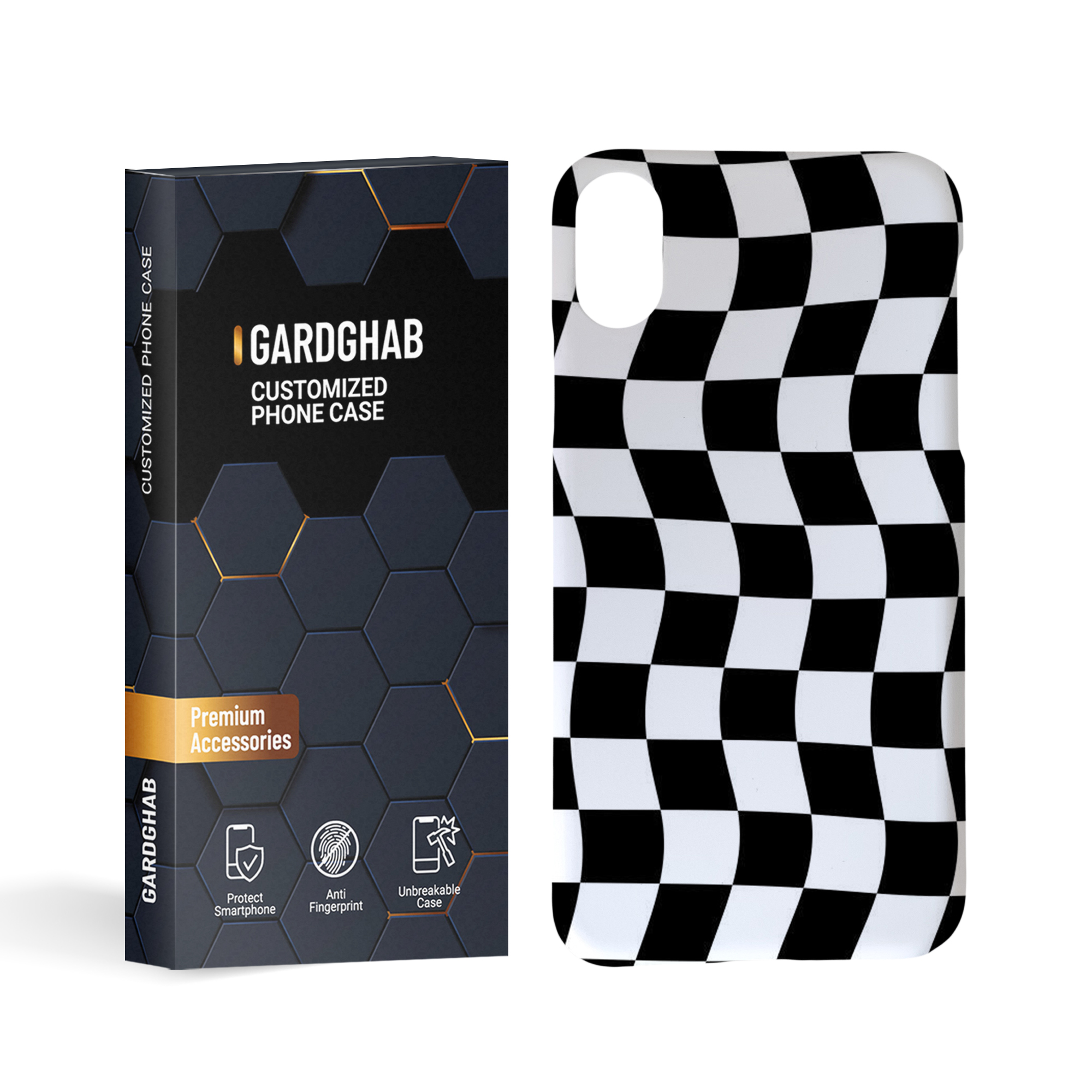        کاور گارد قاب مدل ساده مناسب برای گوشی موبایل اپل iphone x / xs