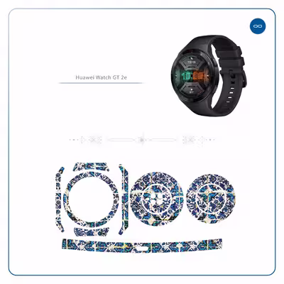 برچسب ماهوت طرح Iran Tile1 مناسب برای ساعت هوشمند هوآوی Watch GT 2e