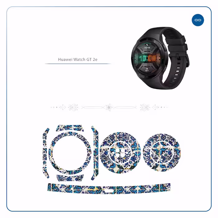 برچسب ماهوت طرح Iran Tile1 مناسب برای ساعت هوشمند هوآوی Watch GT 2e
