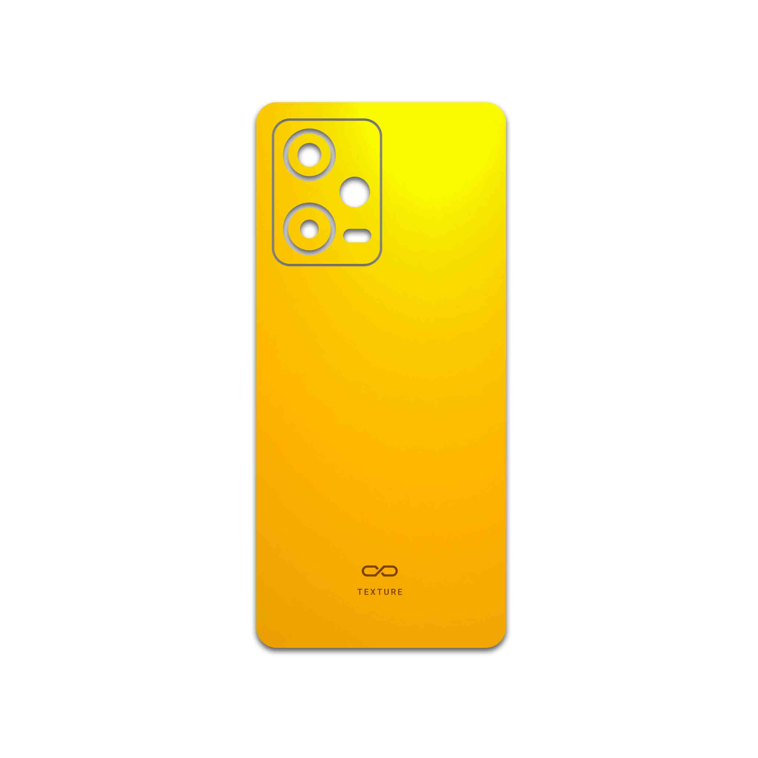 برچسب پوششی ماهوت مدل Matte-Deep-Mustard مناسب برای گوشی موبایل شیائومی Redmi Note 12 Pro