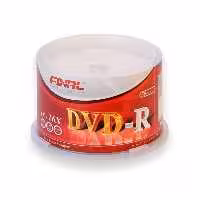 دی وی دی خام فینال مدل DVD-R بسته 50 عددی