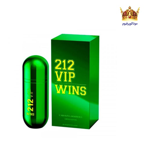 عطر کارولینا هررا 212 وی آی پی وینز زنانه | قیمت Carolina Herrera 212 VIP Wins | موناکوپرفیوم