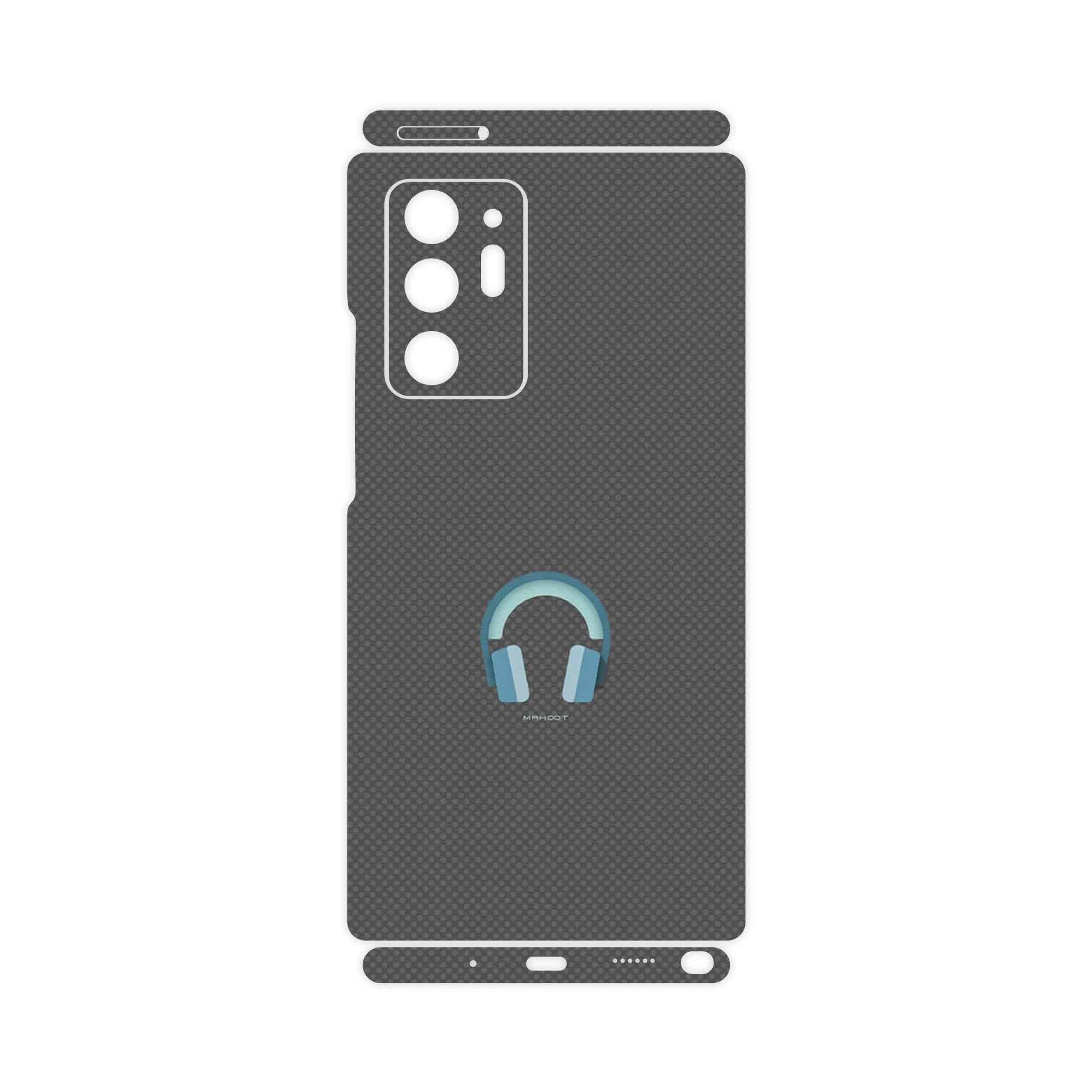 برچسب پوششی ماهوت مدل Minimal Headphone Icon-FullSkin مناسب برای گوشی موبایل سامسونگ Galaxy Note 20 Ultra