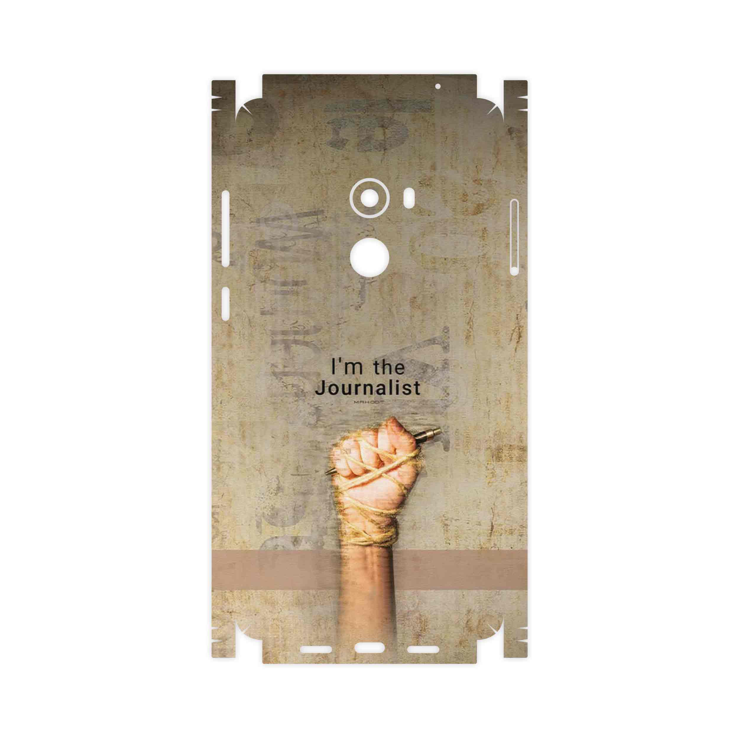 برچسب پوششی ماهوت مدل Journalist-FullSkin مناسب برای گوشی موبایل شیائومی Mi Mix 2